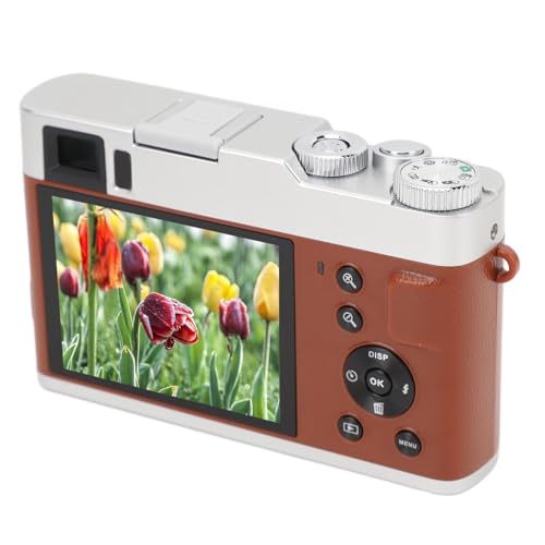 Cámara digital 4K 48MP con zoom óptico 16X y pantalla 2.8 pulgadas miniatura 4