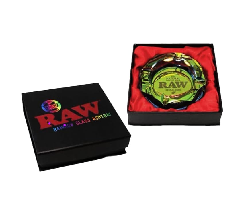 Amazon.co.jp: CIN-SHOP RAW レインボー グラスアシュトレイ RAINBOW