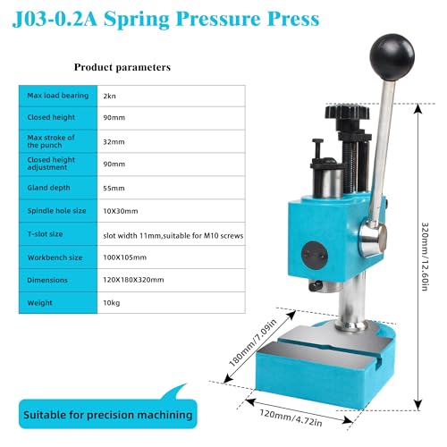 RATTMMOTOR 0.2T Spring-Loaded Press