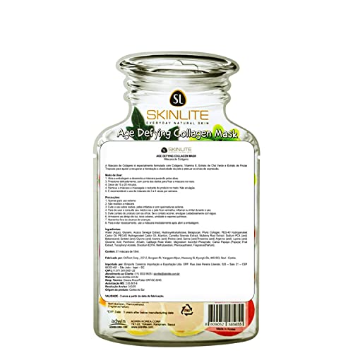 Máscara Facial de Colágeno, Skinlite