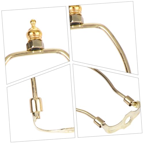 Soporte Duradero de Cromado y Dorado para lámparas 4