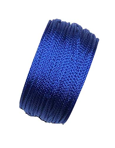 US Ropes Tactical Nylon Micro Cord 1.18mm X 125ft Lightweight Braided Cord ( 3/64" Diameter