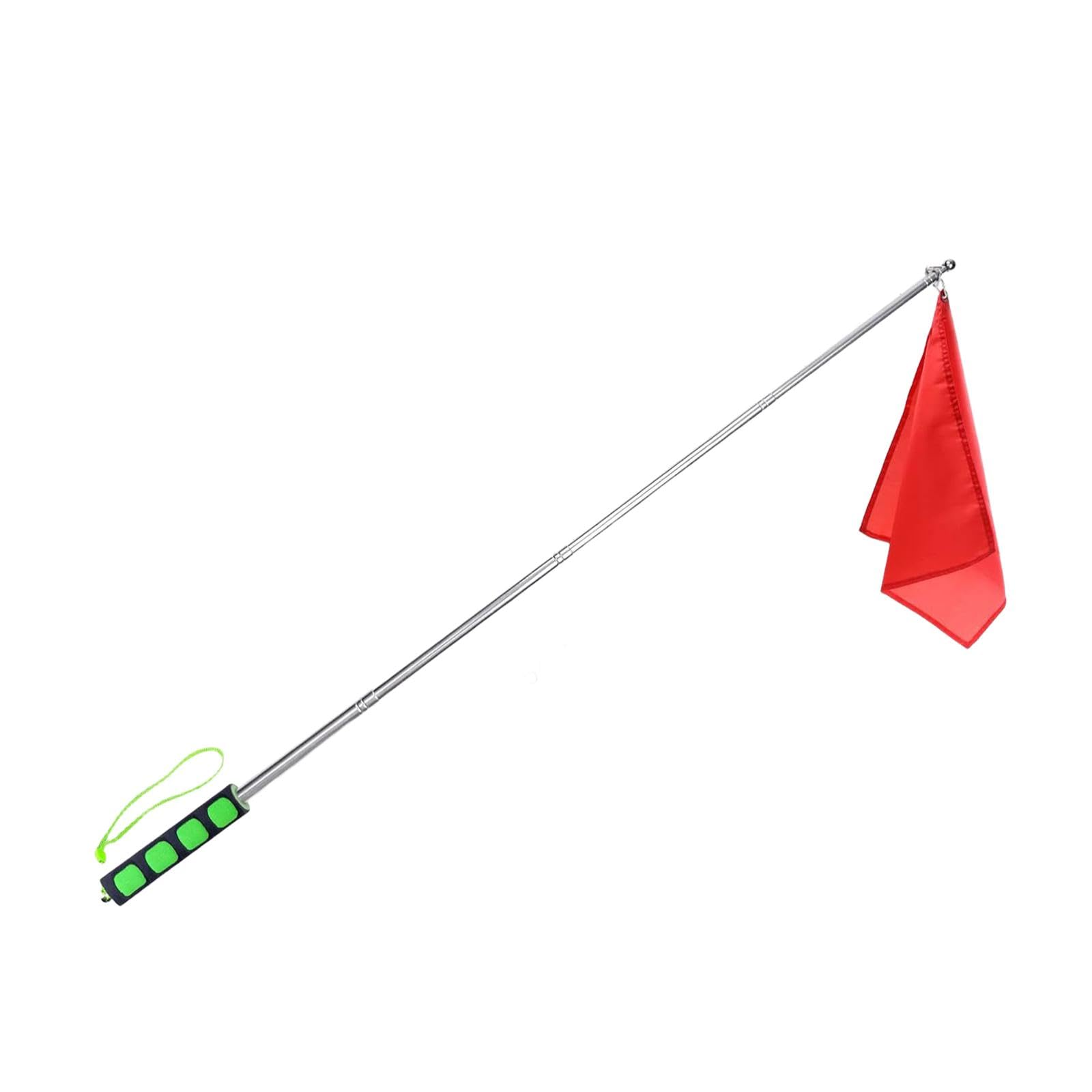 Amagogo Horse Training Flag, Horse Training Equipment, Practical, Easy-to-carry Riding Accessories, Telescopic Hand Flagpole