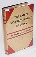 The end of exterritoriality in China. B00085UG2Y Book Cover