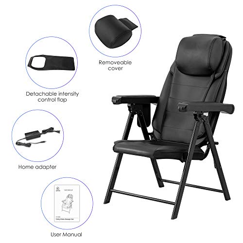 Comfier Massagesitzauflage Shiatsu Massageauflage für Rücke-, Schultermassagegerät mit Wärmefunktion, Vibrations Massagematte, Geschenke für Damen, Herren, - Image 8
