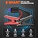 Car Jump Starter,12V 8-in-1 Jump Starter Battery Pack 3000A, Up to 7.0L Gas & 5.5L Diesel Engines Quick Charge 3.0 Power Bank Jumper Cable with LED,Large Screen