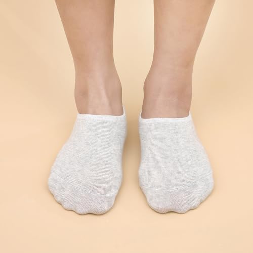 Under $5 Men's No Show Sock Non-Slip Low Cut Socks for Sports Daily Wear Breathable Anti-Slip Heel Grip3