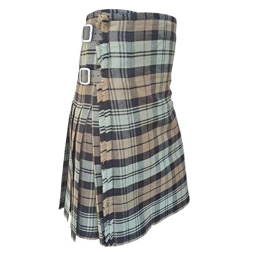 Men’s 13-Piece Scottish Kilt Outfit Set – Choose Tartan – Kilt, Shirt, Sporran, Brogues, Belt, Socks, Fly Plaid & More2