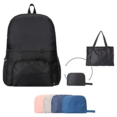 Uktunu Faltbarer Rucksack Ultra Leicht Unisex Tagesrucksack Outdoor Wasserdichter Wanderrucksack Ultraleicht-Kleiner Cover