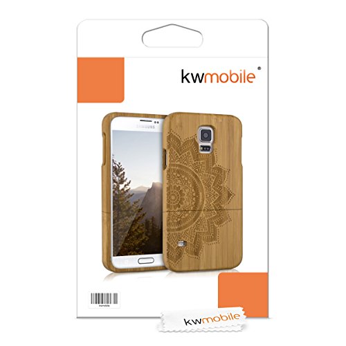 Kwmobile Samsung Galaxy S5 / S5 Neo Cover bambù