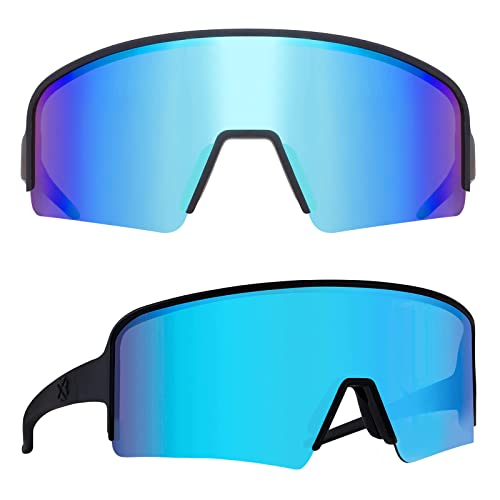 Image of MAXJULI Polarized Sunglasses for Men Women, Windproof Outdoor Sports Cycling Running UV400 Protection Sun Glasses 8121