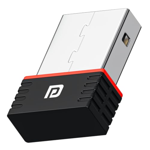 Image of Portronics Wiplug 150 WiFi USB Mini Adapter Supports Wireless Data Upto 150 Mbps, Hotspot Adaptor, IEEE 802.11 b /g /n Support,Advanced WPA /WPA2 Security Encryption, Plug & Play Setup (Black)