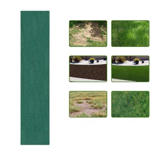 Biodegradable Grass Seed Mat Gardening Lawn Plant Mat for Garden Grass Seed Covering Sheet Lawn Seed Mats Help Plant Growth and Germination Planting Mat