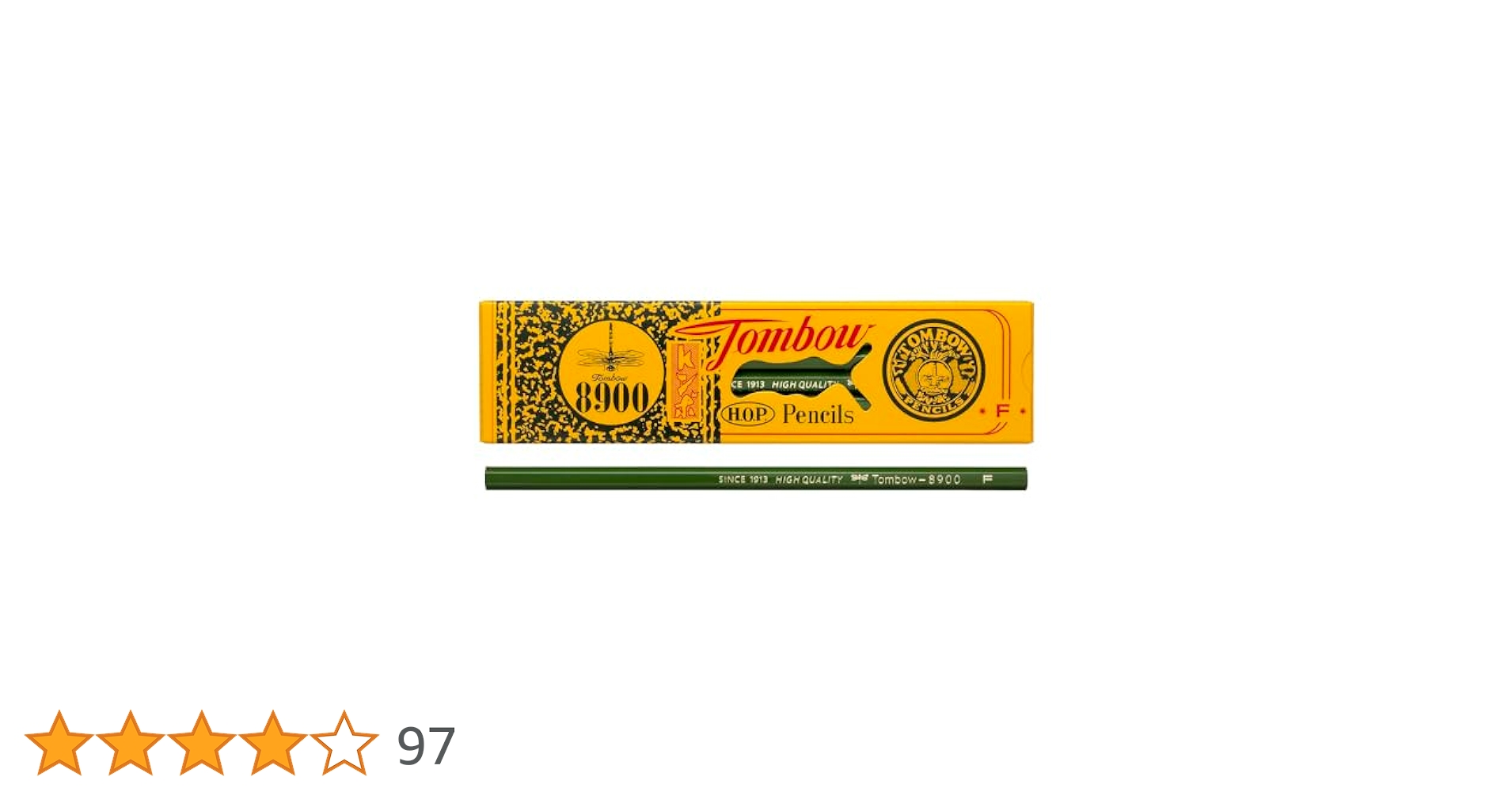 Amazon | トンボ(Tombow) 鉛筆 8900 F 1ダース 8900-F | 鉛筆
