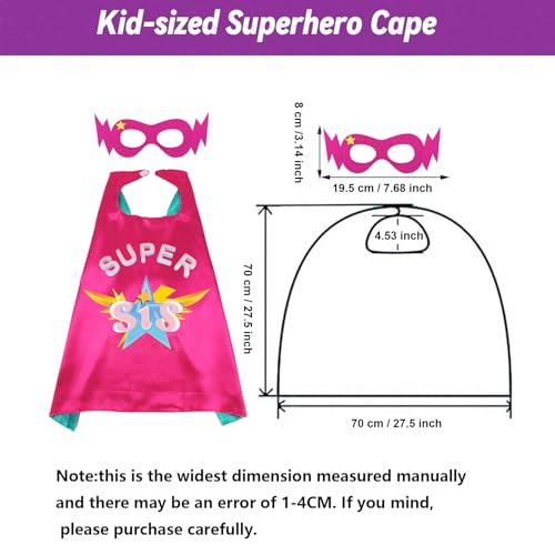 Capas de superhéroe para niños fiesta Halloween miniatura 2