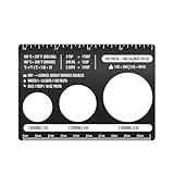 Genérico Medidor de Espaguetis - Regla de Medición de Fideos para Cocina | Utensilio De Cocina Medición Pasta con Precisión | para Comer, Preparar Comidas, Restaurante, Hogar Y