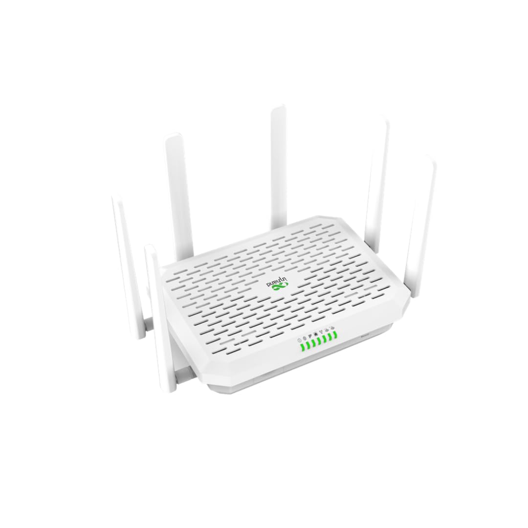 InHand Networks 5G Router,FWA,AX3600 Wi-Fi 6,Duale SIM Slots,Link Backup,Built-in VPN,Crittografia Dati,APP&Cloud Gestito,Connettere fino a 220 dispositivi(Wi-Fi 128), 2.5 GbE Porte