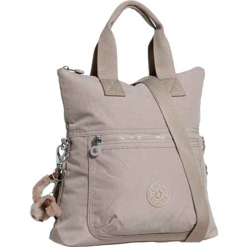 Kipling womens Eleva Crossbody Bag, Golden Tan, 12.25 L X 13 H X 4.75 D US2