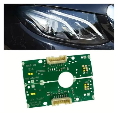 Fuente de luz circulación diurna y placa chip para módulo de faros adaptativos 2