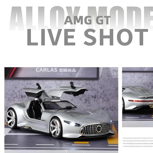 Image of Big Size AMG Vision Gran Turismo Racing Model Car Toy | Supercar Alloy Metal car Pull Back Diecast 1:32 Sophisticated Gift Choice【Colors as Per Stock】