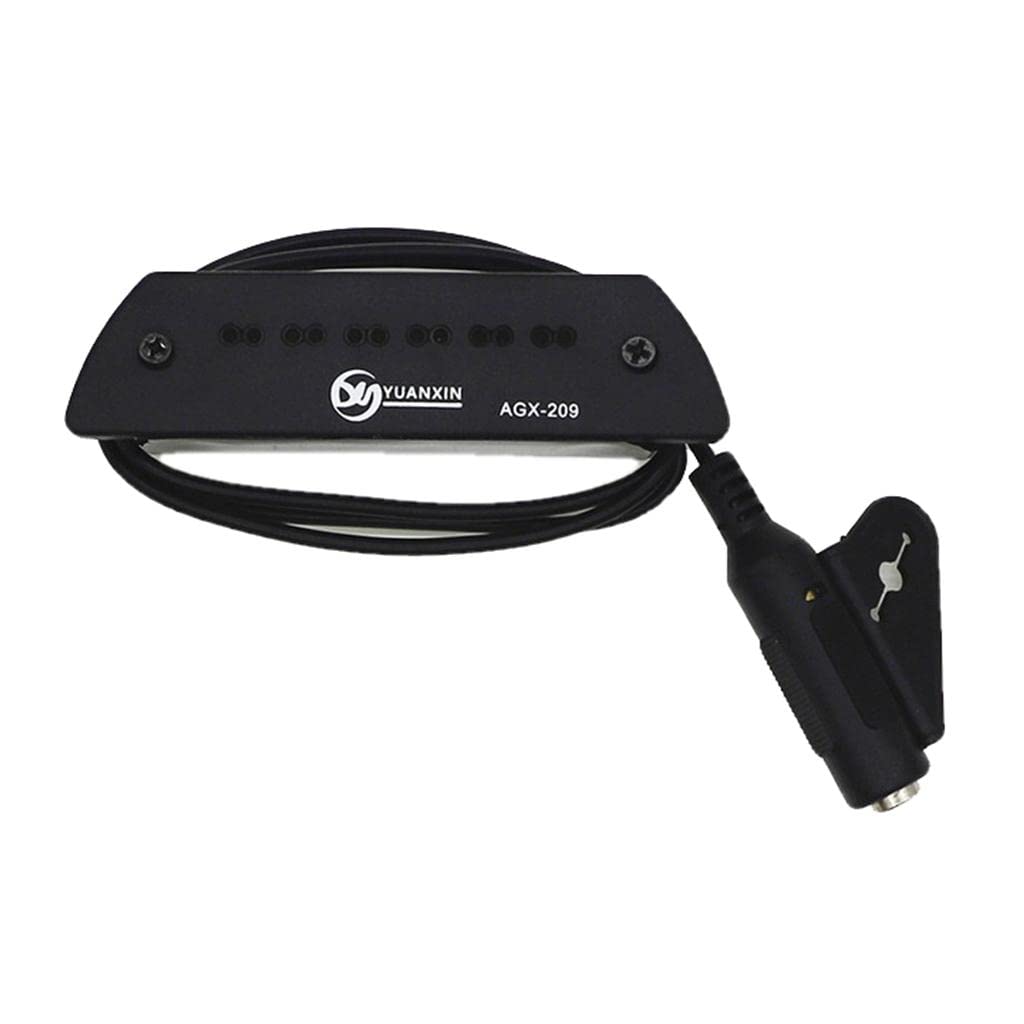 Pickup per chitarra a 12 fori, per chitarra folk, classica, acustica