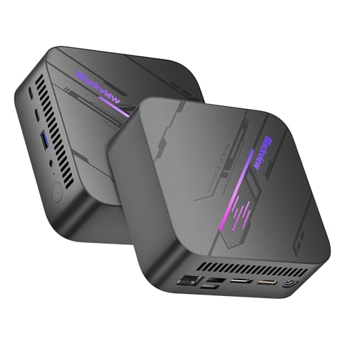 Blackview 2025 MP100 Mini PC АMD Ryzen 7 5825U(8C/16T, BIS zu 4,5 GHz), 32 Go DDR4/1 to SSD, W-11...