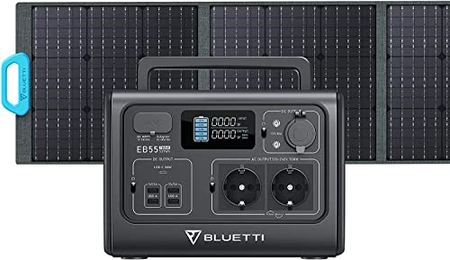 BLUETTI Générateur Électrique EB55 avec Panneau...