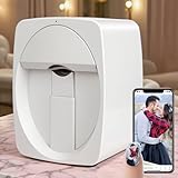 【Pour la maison et les salons】Légère, intelligente et facile à transporter, cette imprimante à ongles au design élégant est idéale pour les salons de manucure, les salons de coiffure, les studios photo, les instituts de beauté, les cafés, etc.