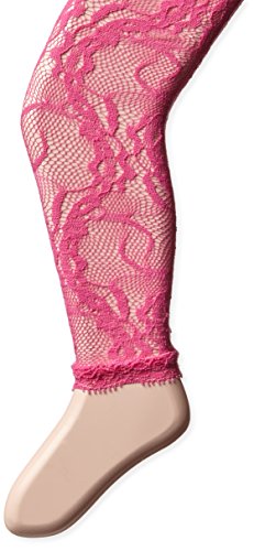 Country Kids Little Girls' Lace Footless Tights