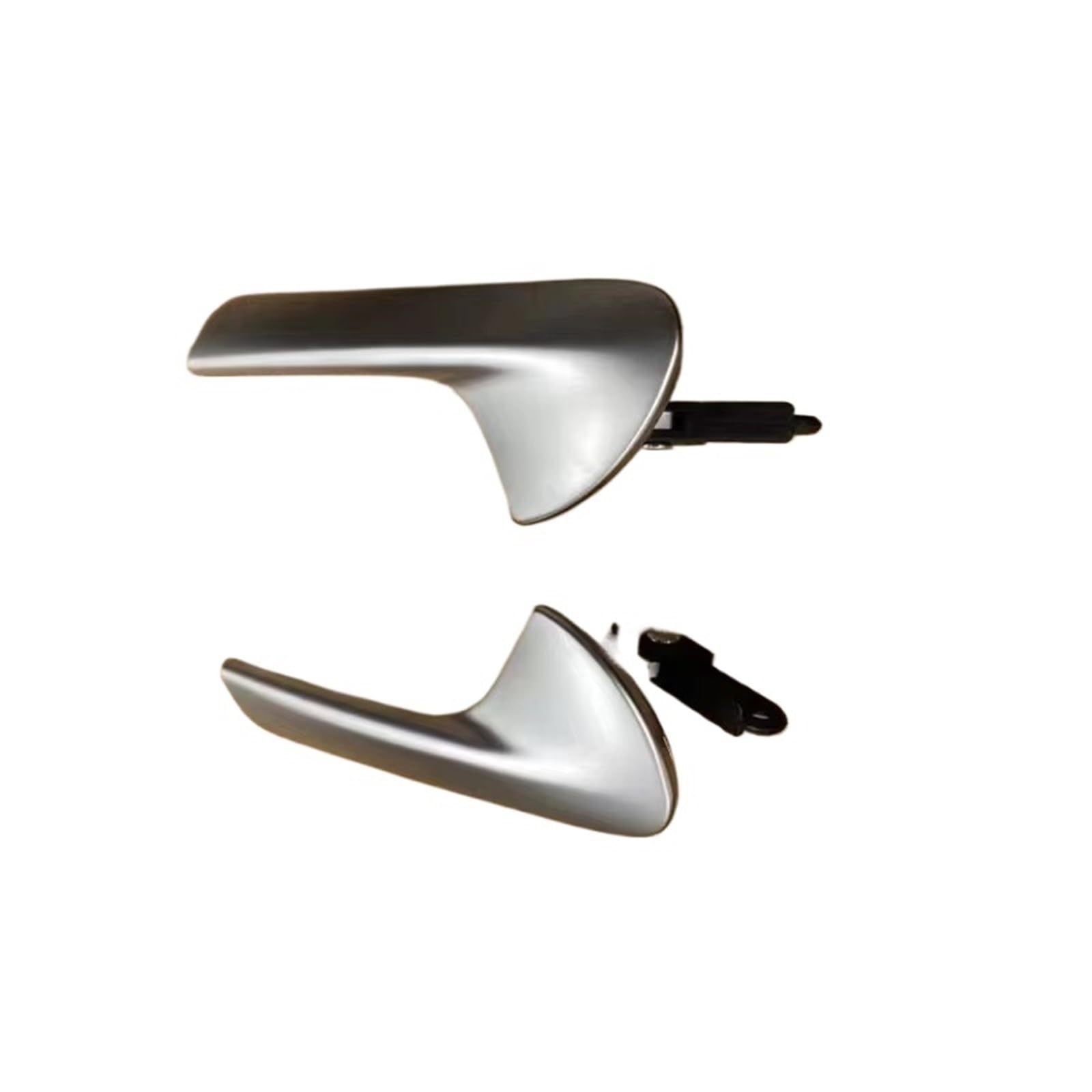 Btnuahq Car Door Handle Interior Car Front Left Right Interior Door Handle Inside Inner Door-Pull Handles Chrome for VW for Golf Mk5 for Jetta MK5 Car Inside Door Handle(A Pair)