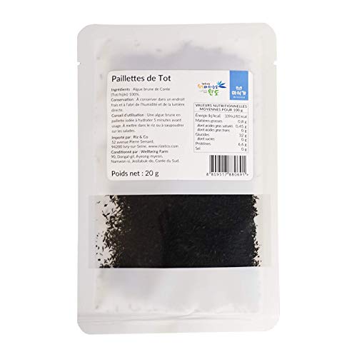  Paillettes de Tot (algues brunes) naturelles 20 g