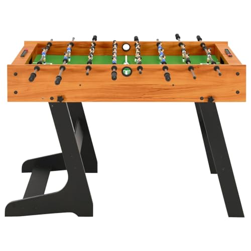 LLEZKBR Furniture Select Klapptisch Fußballtisch 121x61x80 cm hellbraun – Bild 3