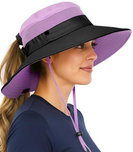 Image of GearTOP Safari Hat for Men Sun Hats for Women UV Protection UPF 50+ Fishing, Gardening, Hiking Hat (22-23 1 /2 inch)