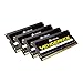 Price comparison product image Corsair Vengeance SODIMM 64GB (4x16GB) DDR4 2666MHz CL18 Memory for Laptop/Notebooks (Intel 6th Generation Intel Core i5 and i7 Processor Support) Black