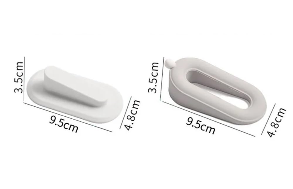 Tope de puerta de silicona multifuncional Tope de puerta antideslizante Base antideslizante El diseño de ángulo ajustable protege los pisos de una fácil instalación Ideal for el hogar y otras puertas