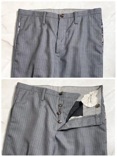 A17246 ノゾミイシグロオートクチュール 総柄切り替えスラックス