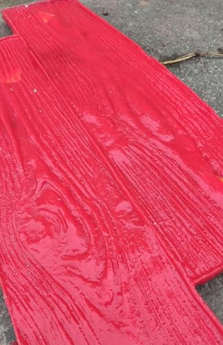 Impressions de planches réalistes et tapis d'empreinte bois pour finitions ciment