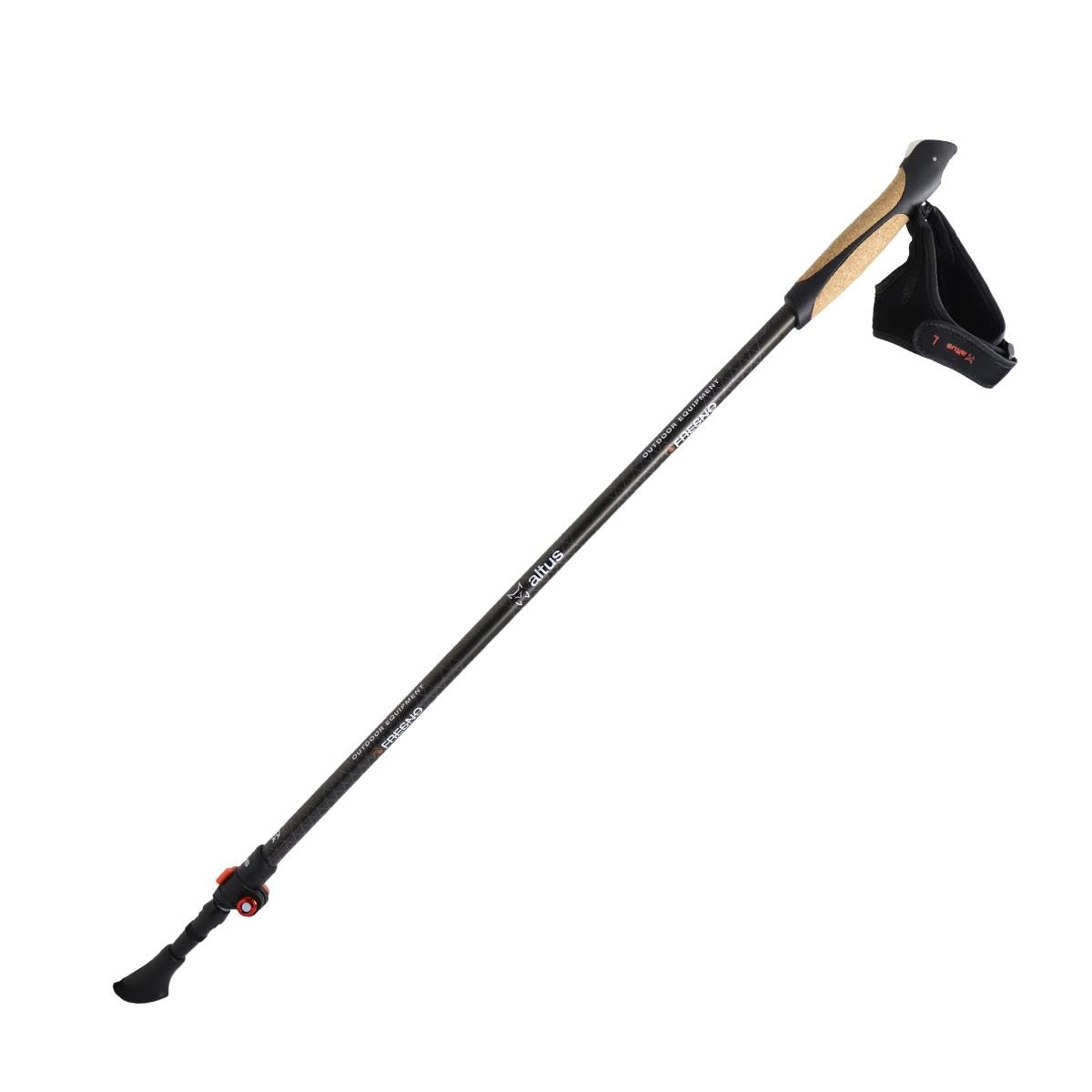 ALTUS Bâtons en Aluminium Fresno Couleur Anthracite Taille Unique pour Adulte Unisexe