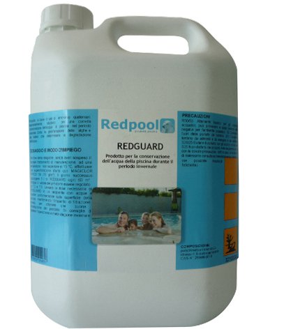 REDGUARD svernante per piscina (antialghe, anticalcare) lt 5