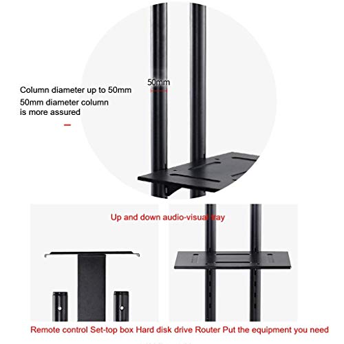 Soporte móvil universal para TV 32-70 pulg. miniatura 3