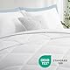 Aisbo Bettdecke 240x220 Sommerdecke, Dünne Sommer Decke Leicht 220 x 240 Steppdecke Bett Decken, Sommerbettdecke 240x220 cm, Duvet Blanket Oberbett mit 150GSM Füllung