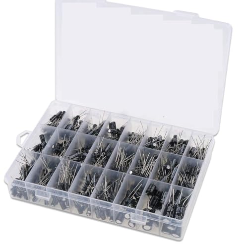 Kit d'assortiment de condensateurs électrolytiques pour vos réparations de circuits