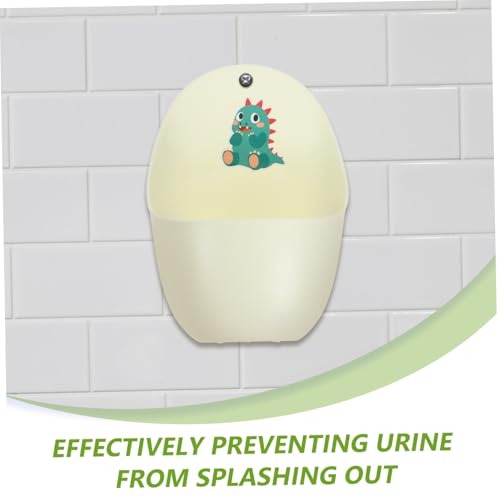 Urinal infantil de pared OUNONA orinal portátil para entrenamiento de niños 7
