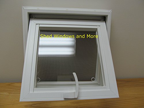 Awning Windows Style 16" x 16" Vinyl PVC Windows Home Windows Tiny House Windows Playhouse Windows Shed Windows - Image 4