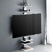 タンスのゲン　テレビスタンド32〜65インチ対応　突っ張り式 Amazon.co.jp: タンスのゲン テレビスタンド 壁寄せ 32型～65型