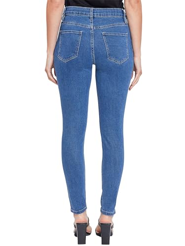 Royalty For Me Womens YMI Jeans Women's High Rise Skinny Jeans with Adjustable Back3