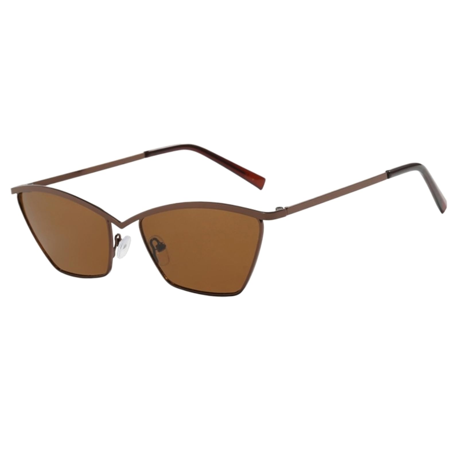 Lunettes de soleil en métal filtrant les UV400 pour homme et femme