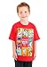 Pixar Little Boys Toy Story 4 Group Box T-Shirt, Red, 7