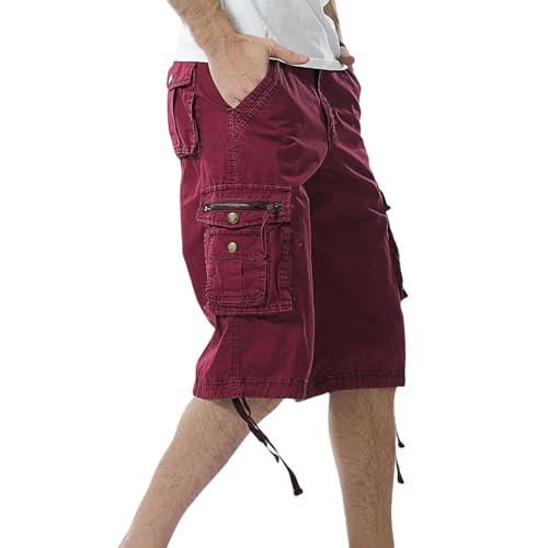 Short de plage mi-long décontracté pour homme en tissu léger séchage rapide