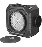 M-T Air Scrubber, Air Purifier with 3-Stage Filtration Stackable Negative Heavy Duty Air Cleaner ...